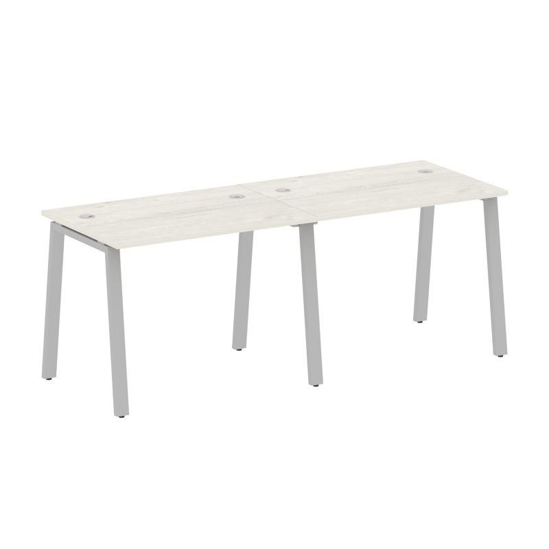 Metal System Рабочая станция на 2 места на А-образном м/к БА.СМ-2.1 Дуб Наварра/Металл Серый 2000*72 Metal System Рабочая станция на 2 места на А-образном м/к БА.СМ-2.1 Дуб Наварра/Металл Серый 2000*72