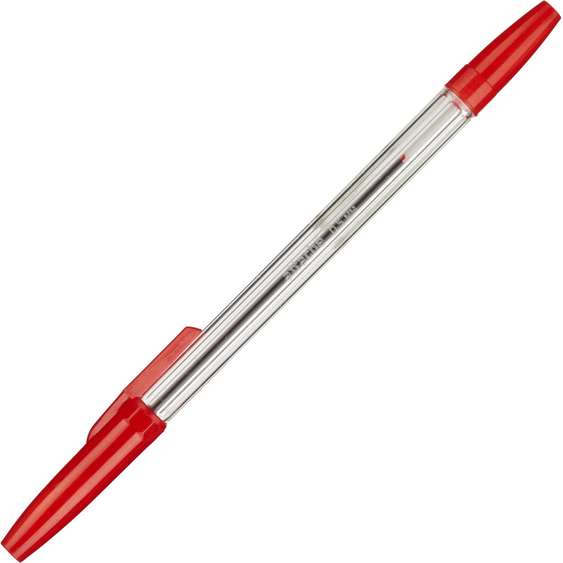 Ручка шариковая неавтомат. Attache Economy Elementary 0,5мм красн ст