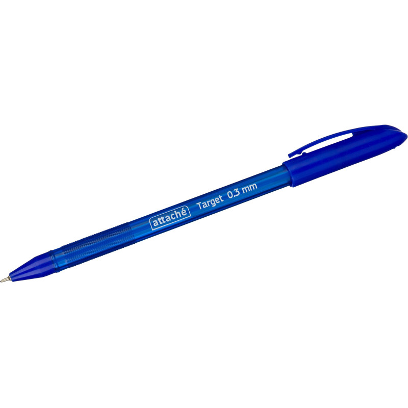 Ручка шариковая неавтомат. Attache Target шар0,5мм, лин0,3мм син,масл