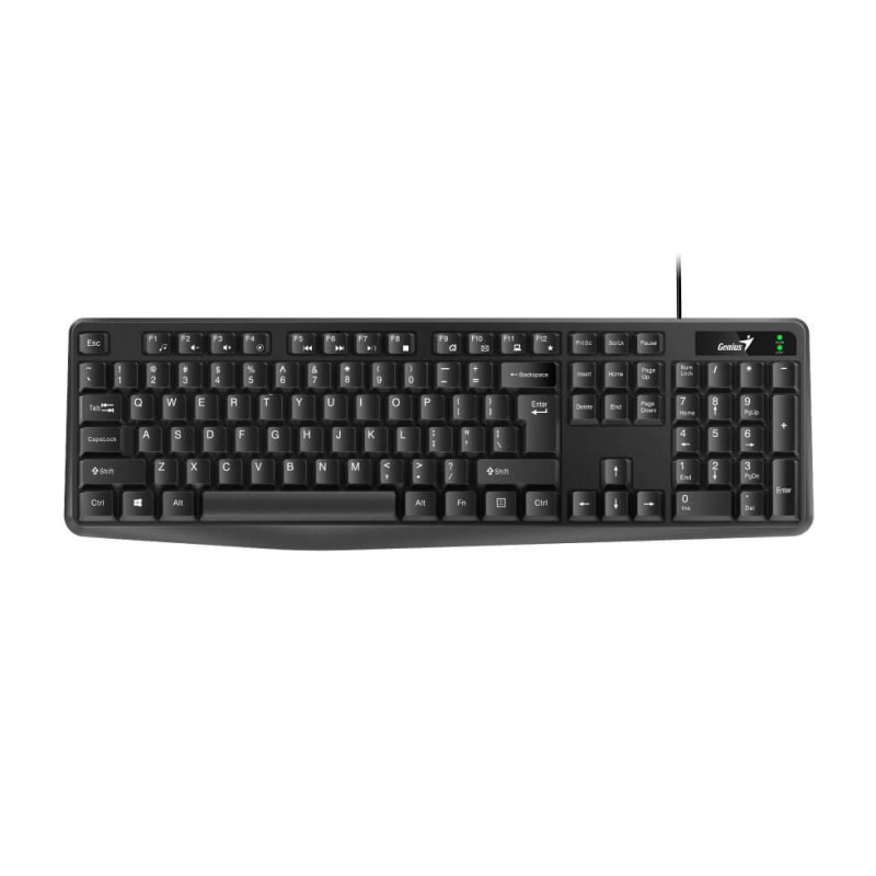 Клавиатура Genius KB-117 (USB, RU), Black       (31310016402)