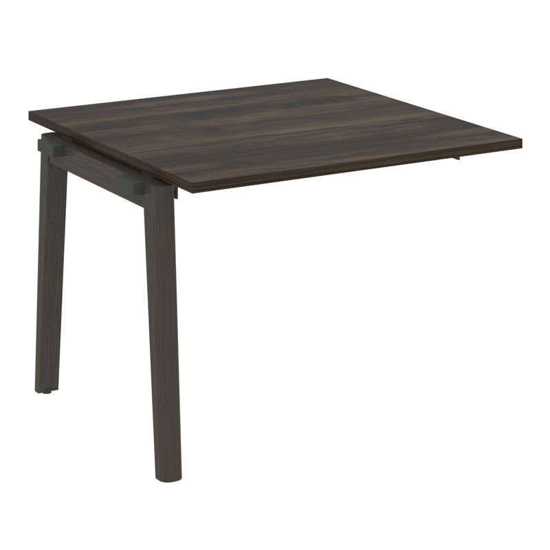 Onix Wood Прох. наб. эл. переговорного стола OW.NPRG-1 Дуб Мали/Дуб Темный/Металл Антрацит 980*980*7