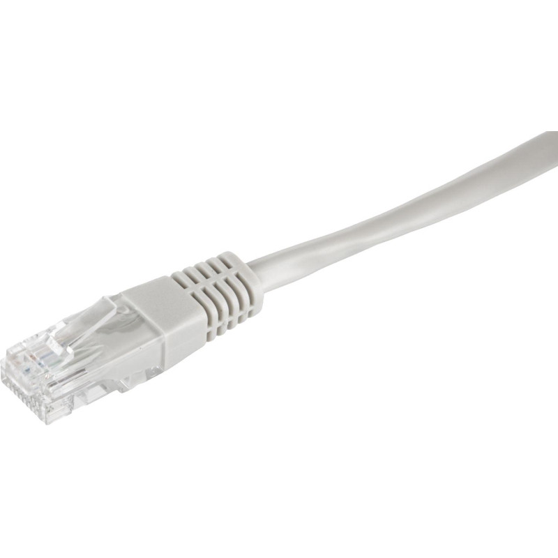 Патч-корд BigTech OPCC003 UTP CCA кат.5e/2м/литой/многожильный (серый)