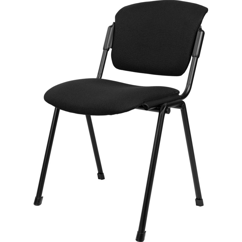 Стул 0MX_UA_ERA черный каркас / ткань черная С-11 Стул 0MX_UA_ERA черный каркас / ткань черная С-11