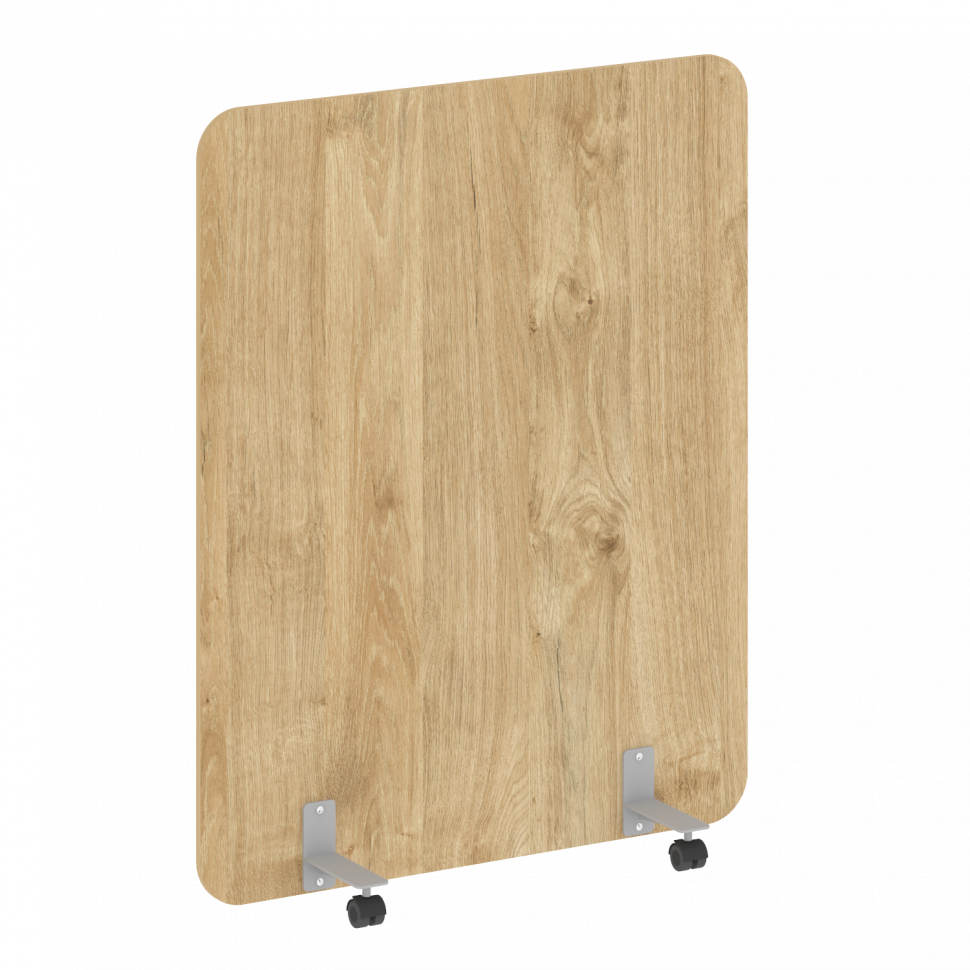 R-line Перегородка на металлических опорах, на роликах DP.R-120-150 Тиквуд Светлый/Металл Серый 1200