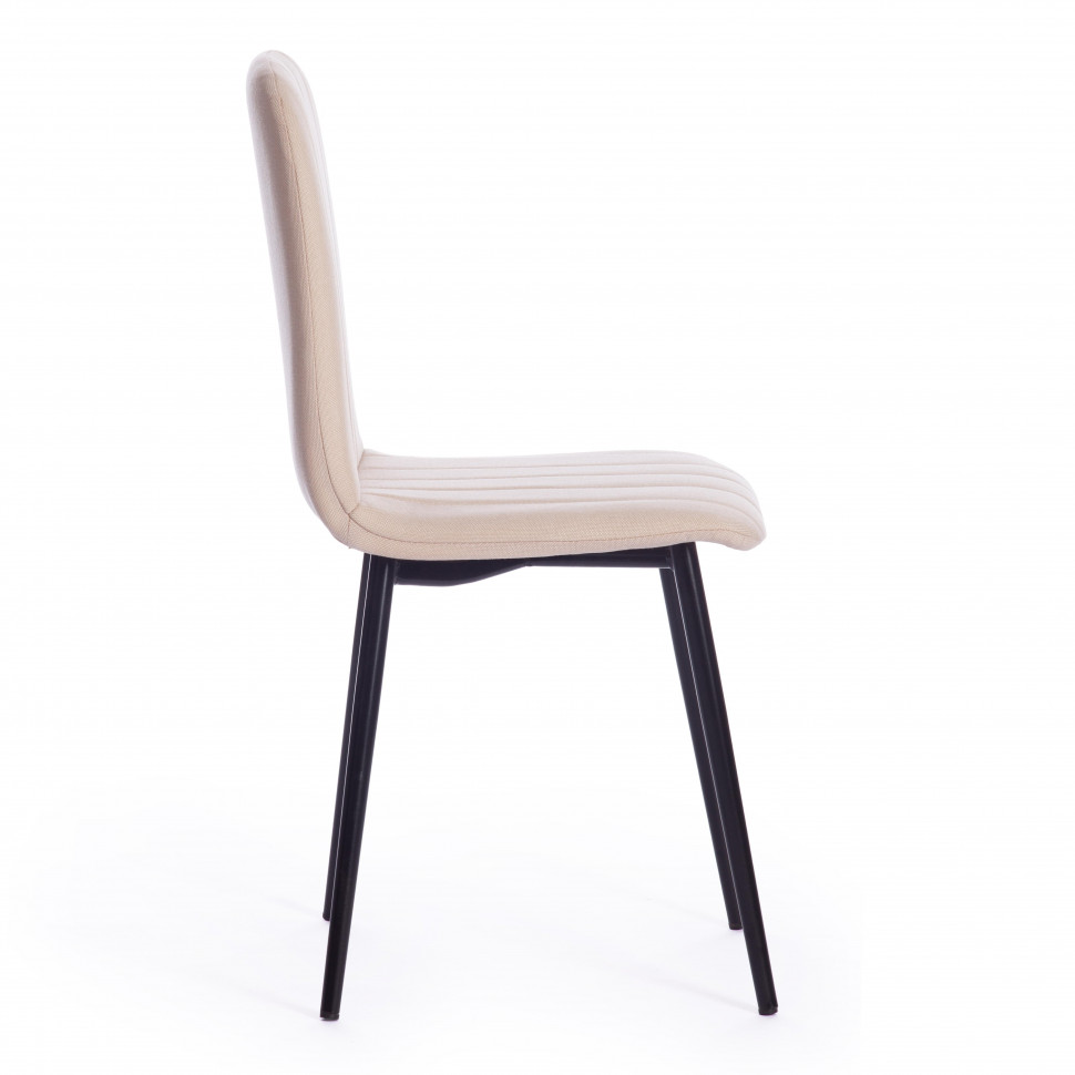 Стул ARC / 1 шт. в упаковке ткань/металл, 46 х 52 х 88 см, бежевый 08/черный