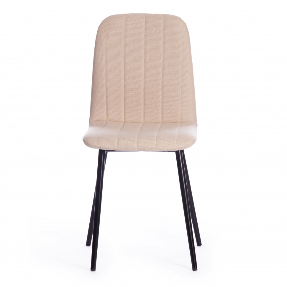 Стул ARC / 1 шт. в упаковке ткань/металл, 46 х 52 х 88 см, бежевый 08/черный