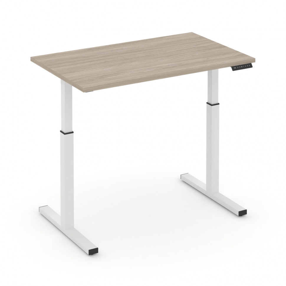 Move up Стол электроподъемный MV.SE-2.7 Дуб Аттик/Металл Белый 1180*720*720-1190 Move up Стол электроподъемный MV.SE-2.7 Дуб Аттик/Металл Белый 1180*720*720-1190