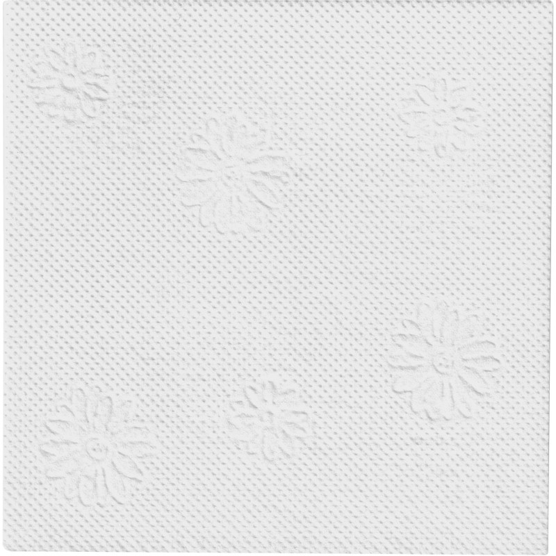 Салфетки бумажные Plushe Standart 24х24см 1сл 100шт/уп_СПБ КЗН ЧПН