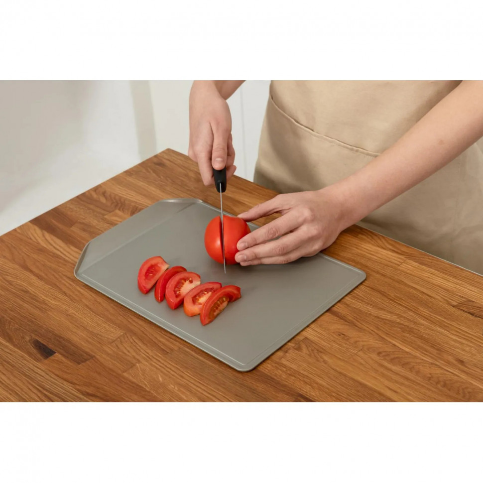 Доска разделочная flex 300х215 мм (металлик бежевый) Доска разделочная flex 300х215 мм (металлик бежевый)