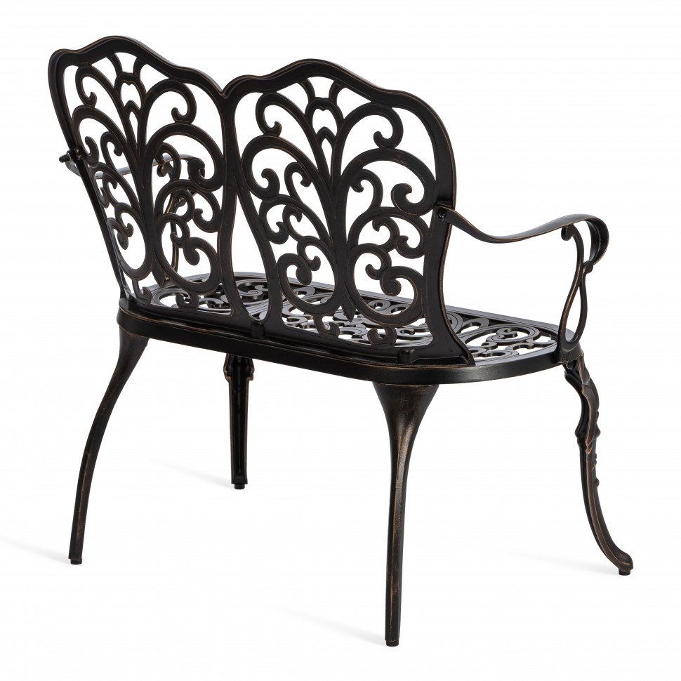 Скамья Secret de Maison Symphonie/Симфония сплав металла/алюминий, бронзовый 95х56х92см