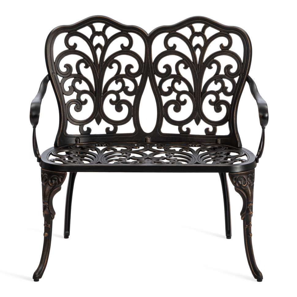 Скамья Secret de Maison Symphonie/Симфония сплав металла/алюминий, бронзовый 95х56х92см