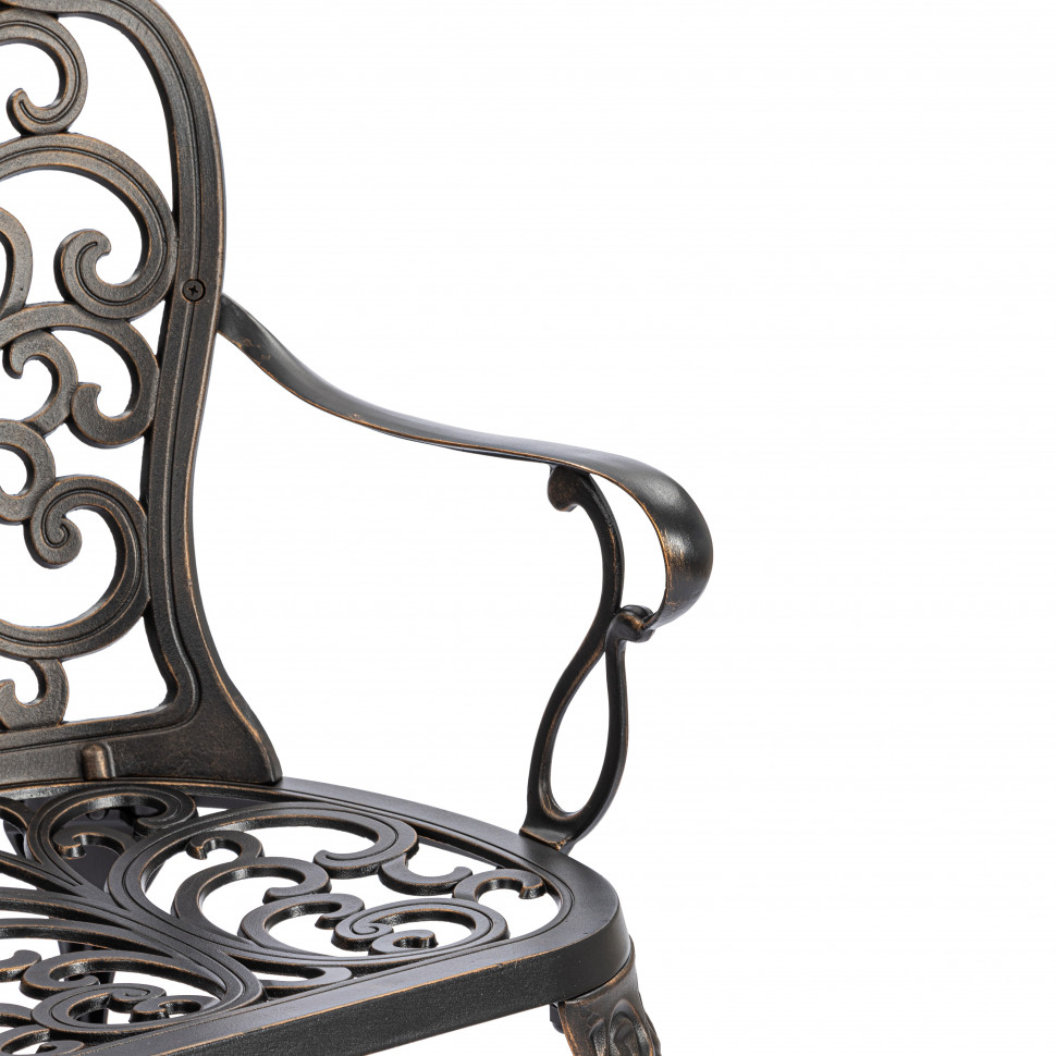 Скамья Secret de Maison Symphonie/Симфония сплав металла/алюминий, бронзовый 95х56х92см