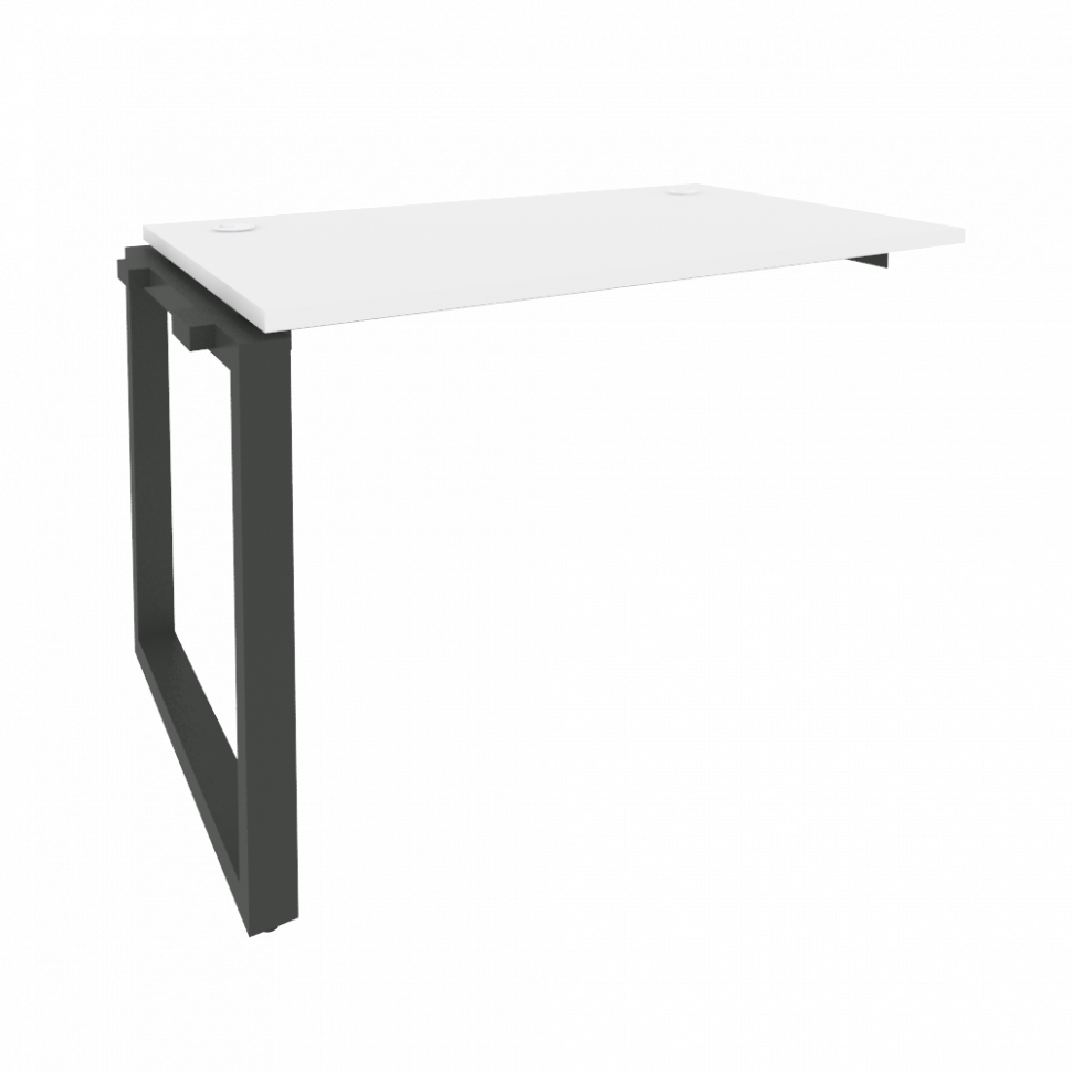 Onix Наборный элемент рабочей станции на О-образном м/к O.MO-1.NRS-2.7 Белый Бриллиант/Металл Антрац Onix Наборный элемент рабочей станции на О-образном м/к O.MO-1.NRS-2.7 Белый Бриллиант/Металл Антрац