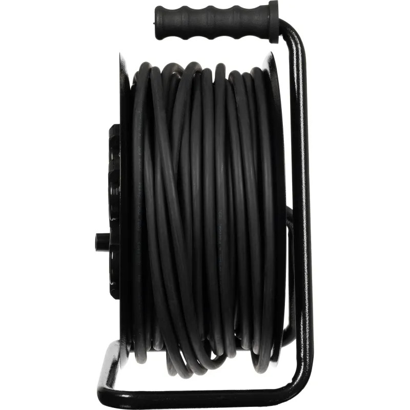 Удлинитель Topfort КГ 3х2,5 50м, на мет.катушке, с/з.,с/загл.,IP44