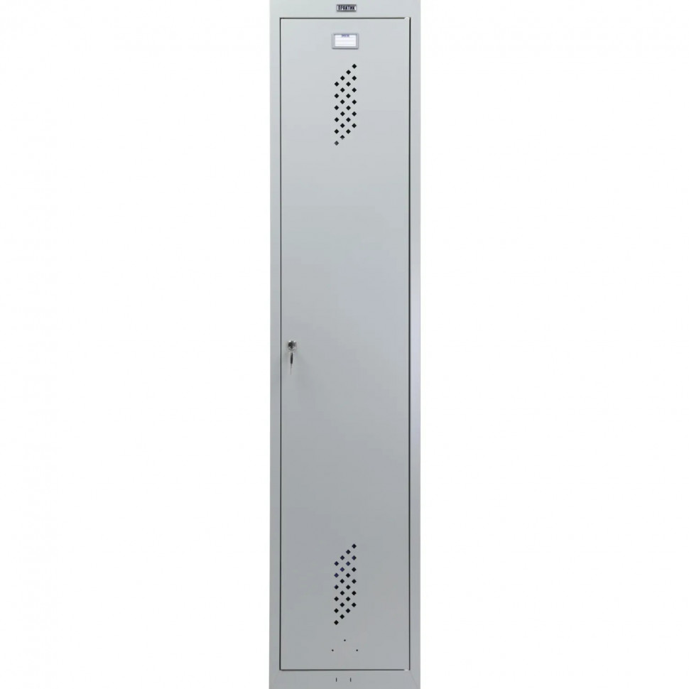 Шкаф для одежды металлический ПРАКТИК ML-11-30 (LS-01) усилен.баз. модуль