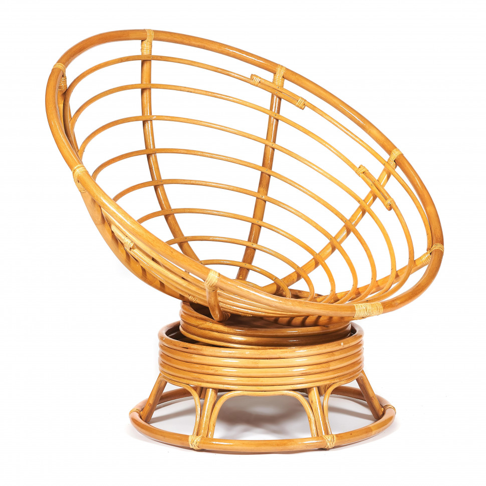 Кресло-качалка PAPASAN/ПАПАСАН w 23/01 B /без подушки/ 115х78х104 см, Honey (мед)