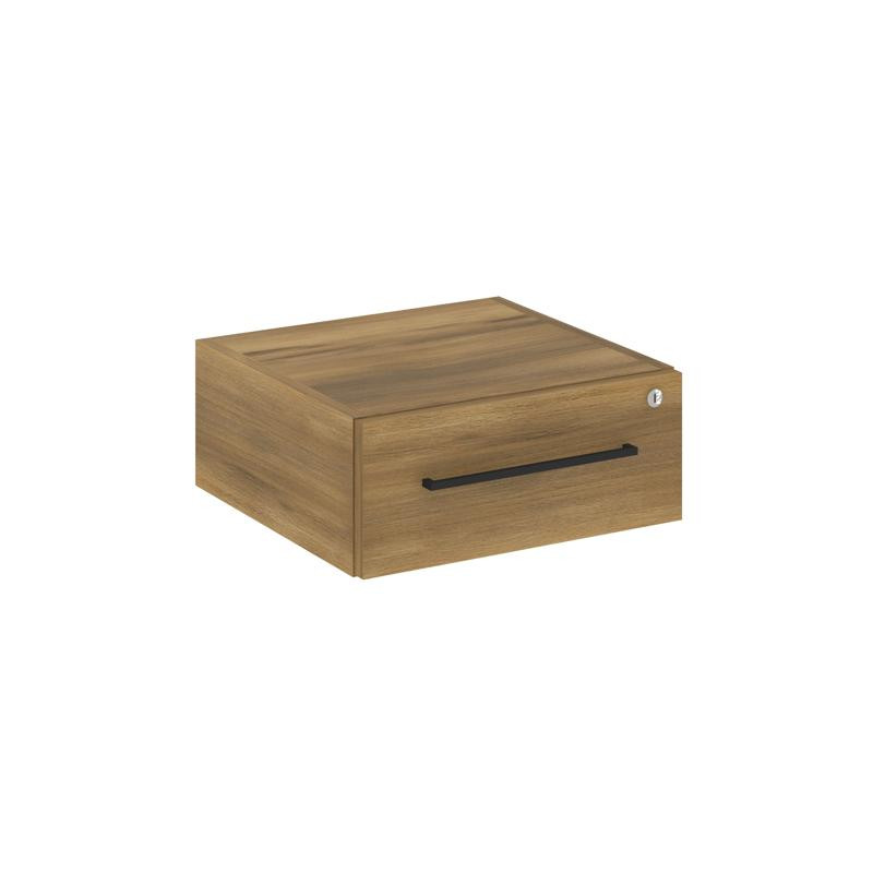 Rift Тумба подвесная RF.TP-002 Сандал Янтарный/Черный Ручки 347*379*169