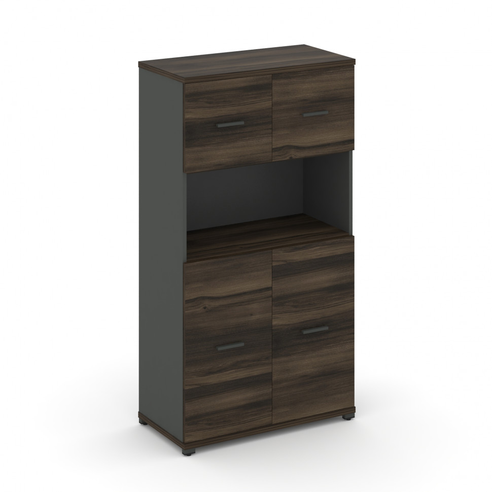 Concept Шкаф 1 широкая секция, 4 ниши CN.STS-415 A Дуб Мали/Антрацит/Металл Антрацит 836*420*1554 Concept Шкаф 1 широкая секция, 4 ниши CN.STS-415 A Дуб Мали/Антрацит/Металл Антрацит 836*420*1554