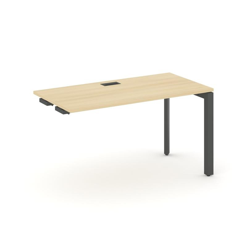 Style Project Стол-приставка к опор. элем. SN-59P.OPRS-022 Акация Лорка/Металл Антрацит/Черный Заглу