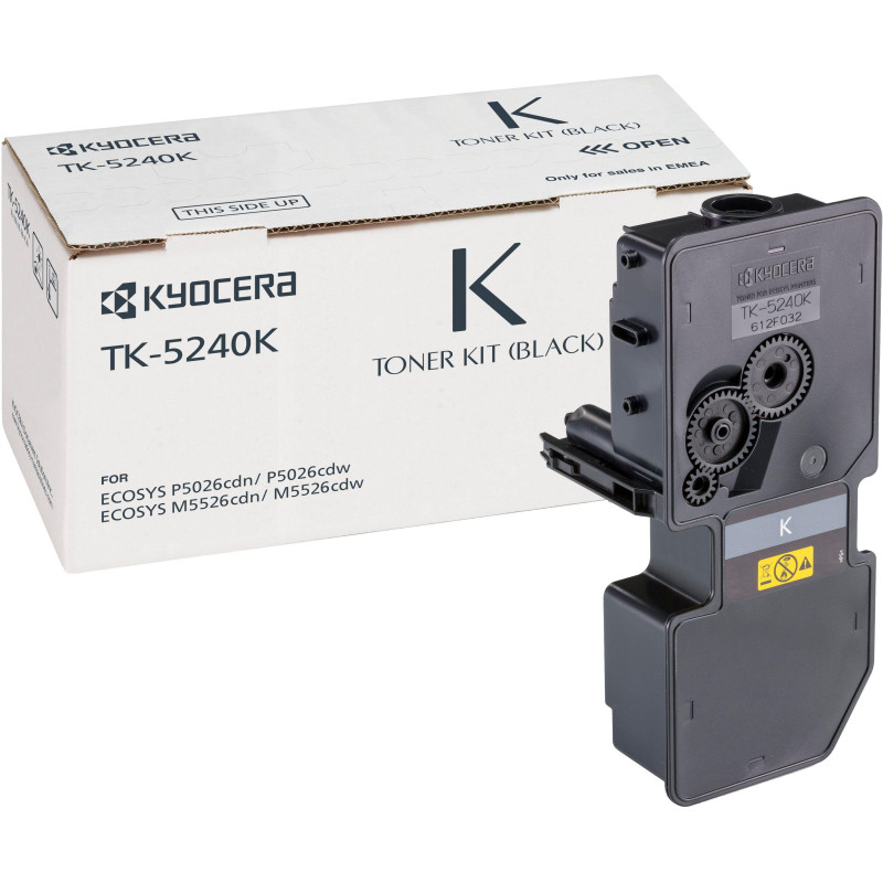Тонер-картридж Kyocera TK-5240K чер. для ECOSYS M5526