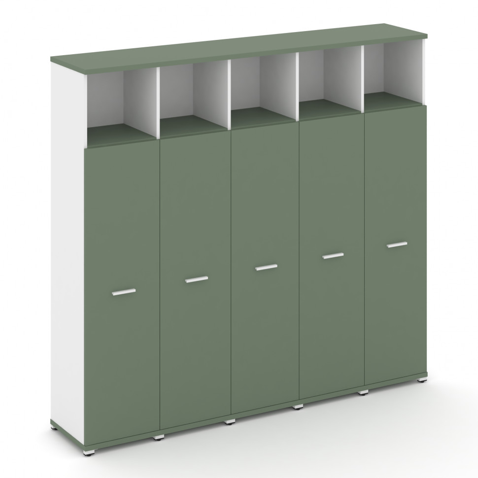 Concept Шкаф 5 узких секций, 5 ниш CN.STU-556 W Кобо/Белый Бриллиант/Металл Белый 2084*420*1922 Concept Шкаф 5 узких секций, 5 ниш CN.STU-556 W Кобо/Белый Бриллиант/Металл Белый 2084*420*1922