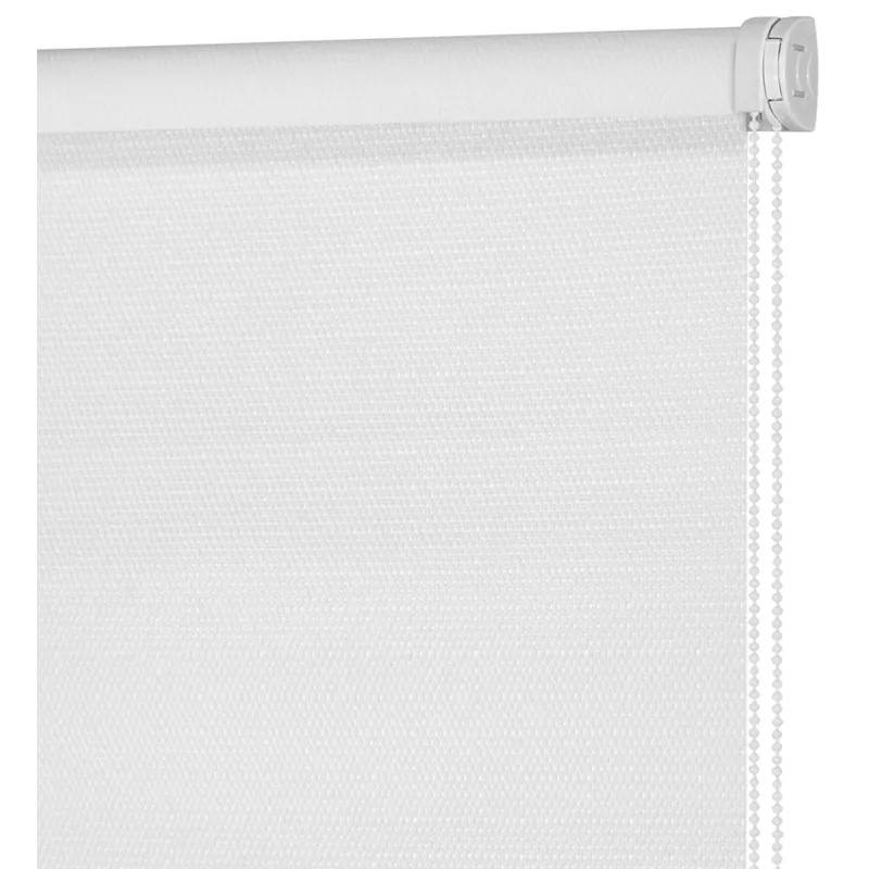 Рулонная штора ARX_Блэкаут Шалюр Белый 100x160 Мини