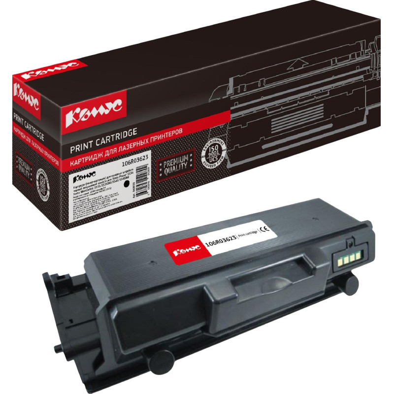 Тонер-картридж Комус 106R03623 чер. пов.емк. для Xerox WC 3335/3345