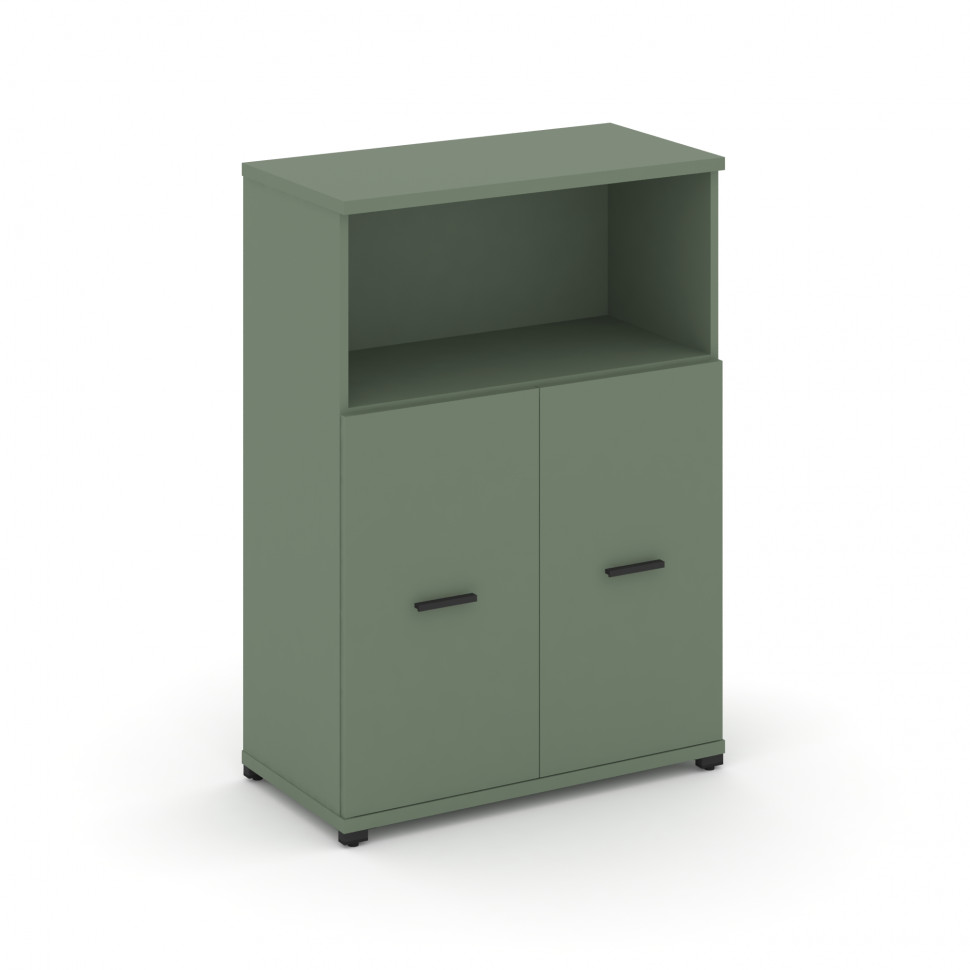 Concept Шкаф 1 широкая секция, 3 ниши CN.STS-313 B Кобо/Металл Черный 836*420*1186