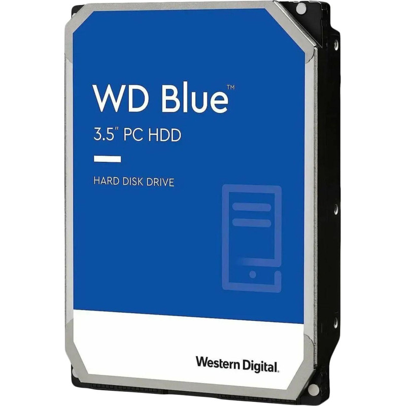 Жесткий диск WD blue 4TB 3.5, 5400 RPM 256Mb, SATA(WD40EZAX)