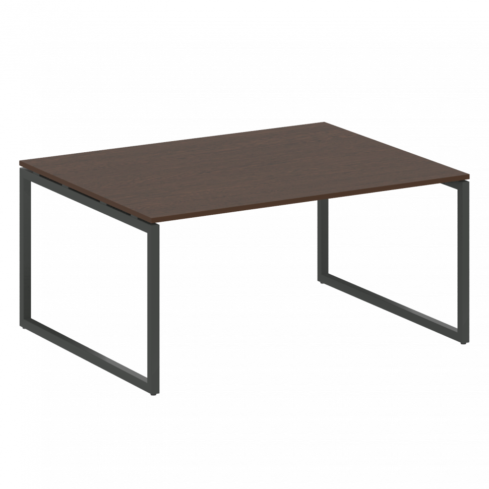 Metal System Quattro Перег. стол (1 столешница) на О-образном м/к 40БО.ПРГ-1.4 Венге Цаво/Металл Ант Metal System Quattro Перег. стол (1 столешница) на О-образном м/к 40БО.ПРГ-1.4 Венге Цаво/Металл Ант