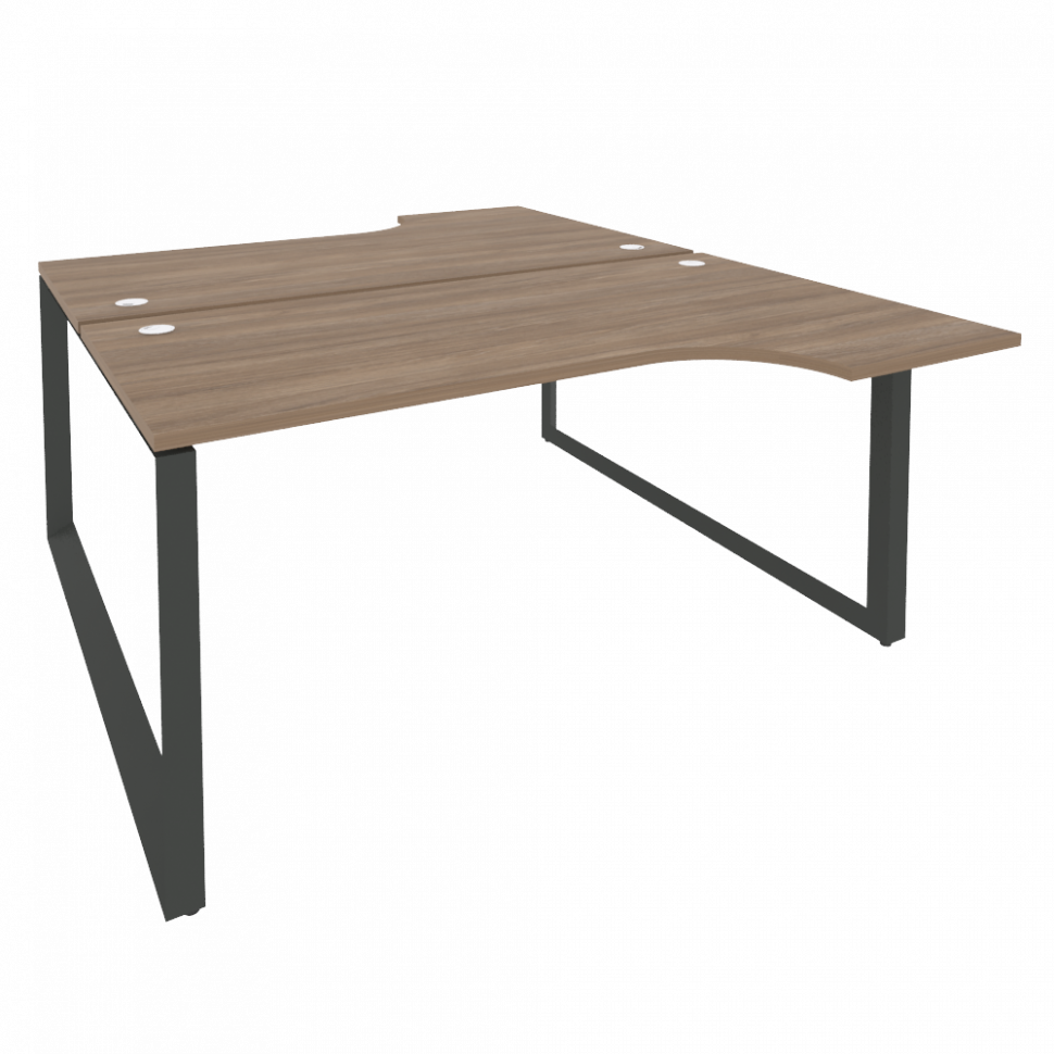 Onix Рабочая станция на О-образном м/к O.MO-D.SA-1 Дуб Аризона/Металл Антрацит 1580*1995*750 (1475/4