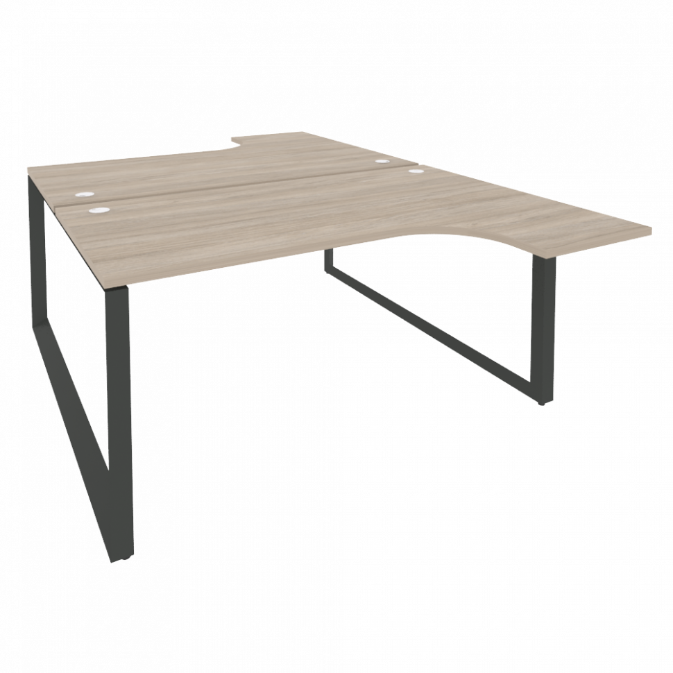 Onix Рабочая станция на О-образном м/к O.MO-D.SA-4 Дуб Аттик/Металл Антрацит 1580*2395*750 (1635/460 Onix Рабочая станция на О-образном м/к O.MO-D.SA-4 Дуб Аттик/Металл Антрацит 1580*2395*750 (1635/460
