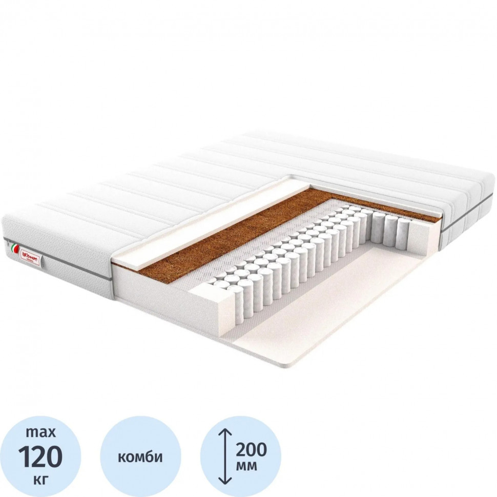Матрас Комус Мебель SLV20 roll 900x2000x200