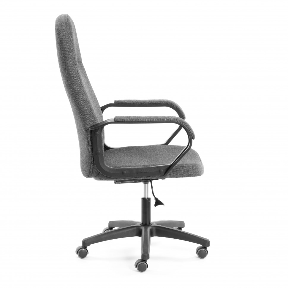 Кресло LEADER (22) ткань, серый, 207, 48х47х116 см