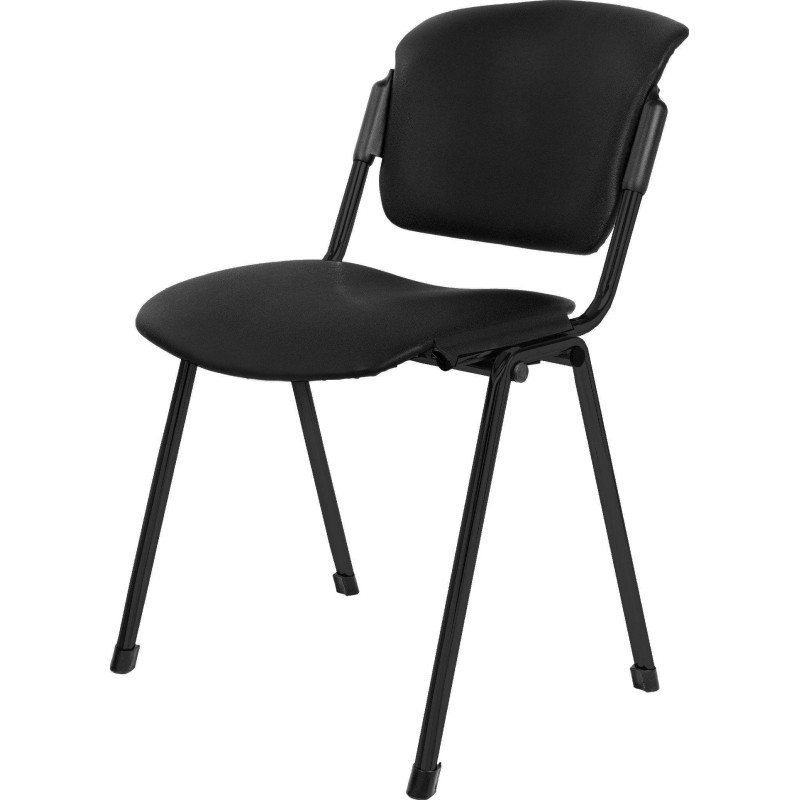 Стул 0MX_UA_ERA  черный каркас / кз черный V-4