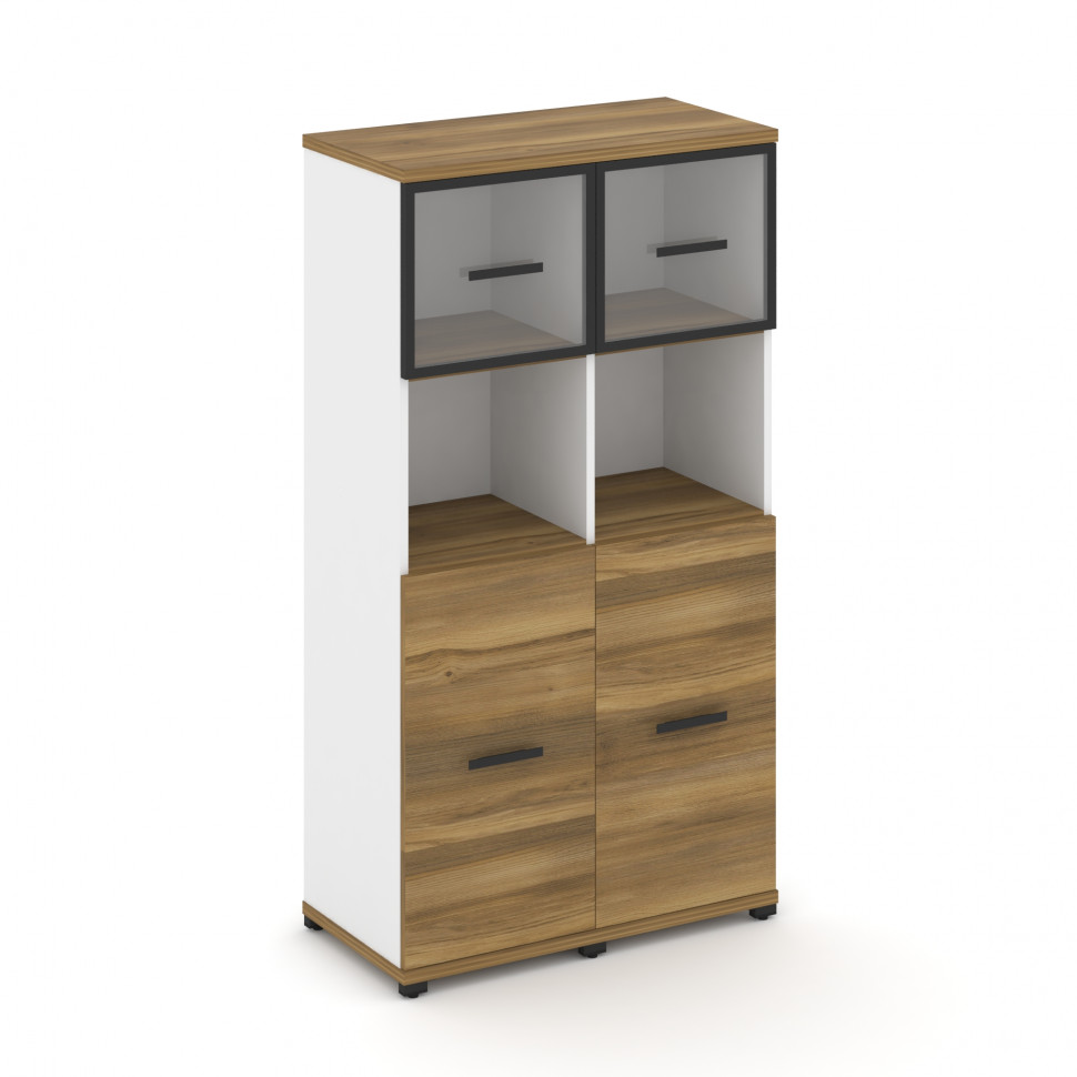 Concept Шкаф 2 узкие секции, 4 ниши CN.STU-425 RPB B Сандал Янтарный/Белый Бриллиант/Металл Черный/П Concept Шкаф 2 узкие секции, 4 ниши CN.STU-425 RPB B Сандал Янтарный/Белый Бриллиант/Металл Черный/П