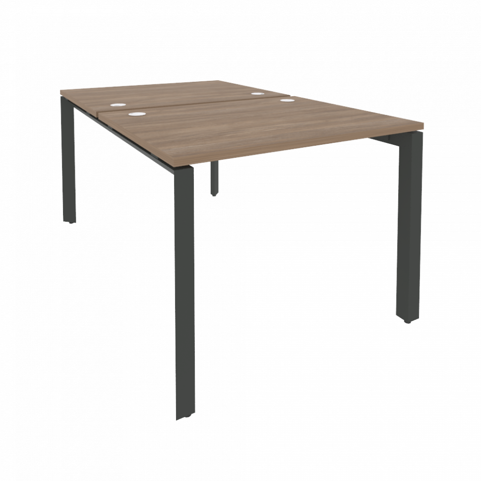 Onix Рабочая станция на П-образном м/к O.MP-D.RS-2.1.8 Дуб Аризона/Металл Антрацит 980*1635*750