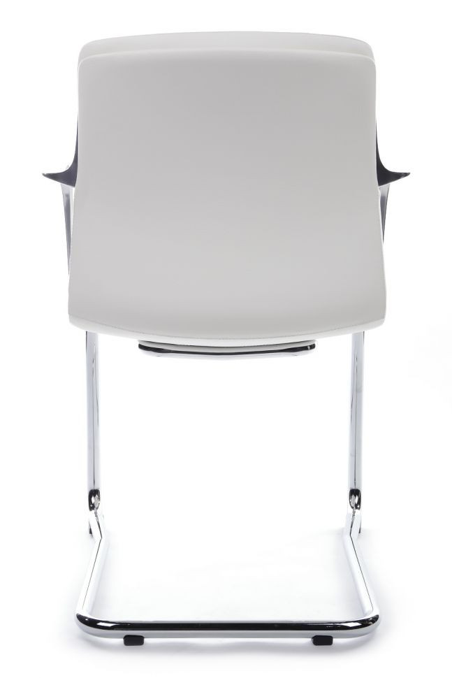 Кресло Plaza-SF FK004-С11 Белый (6207) натуральная кожа 58*58*82