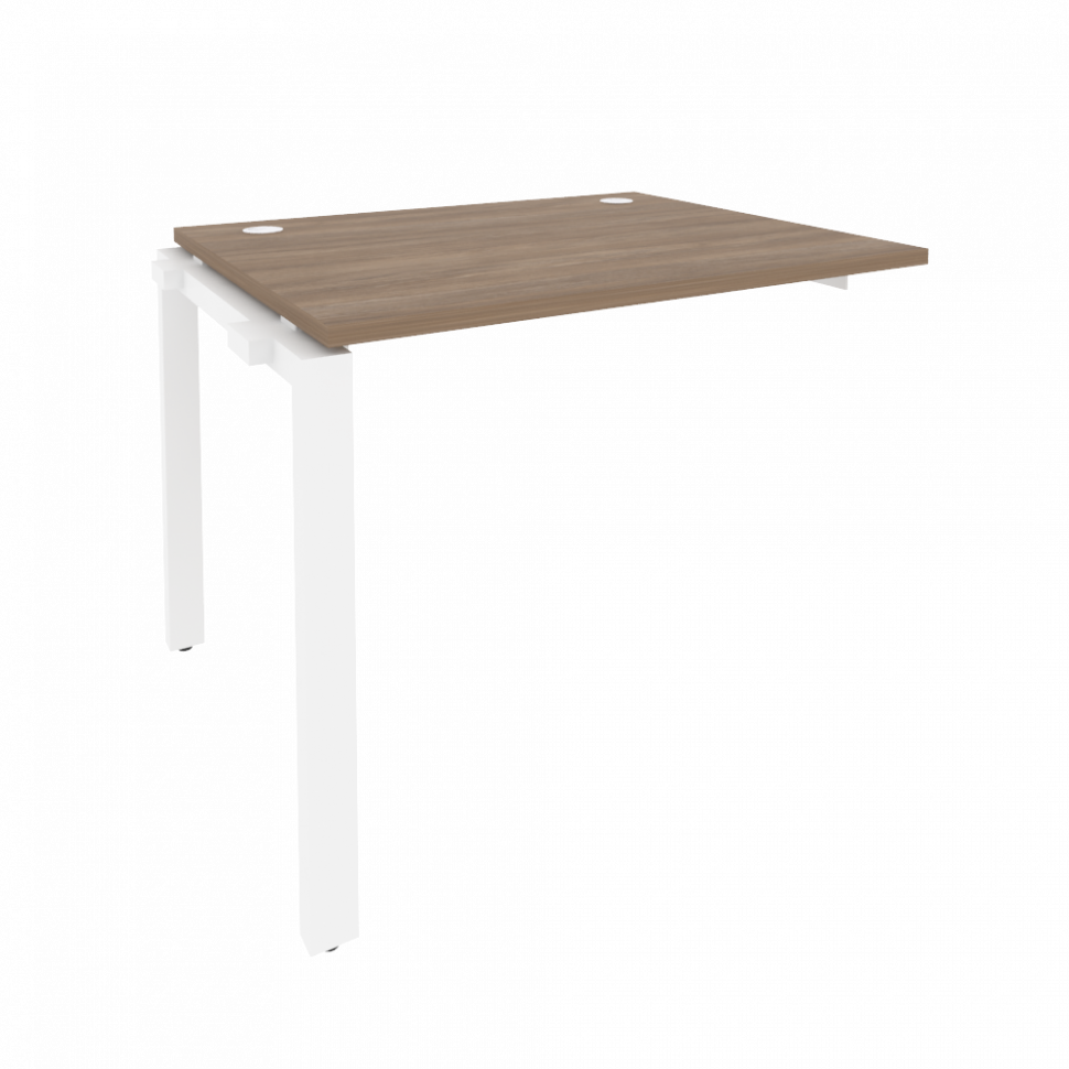 Onix Наборный элемент рабочей станции на П-образном м/к O.MP-1.NRS-1.8 Дуб Аризона/Металл Белый 980*