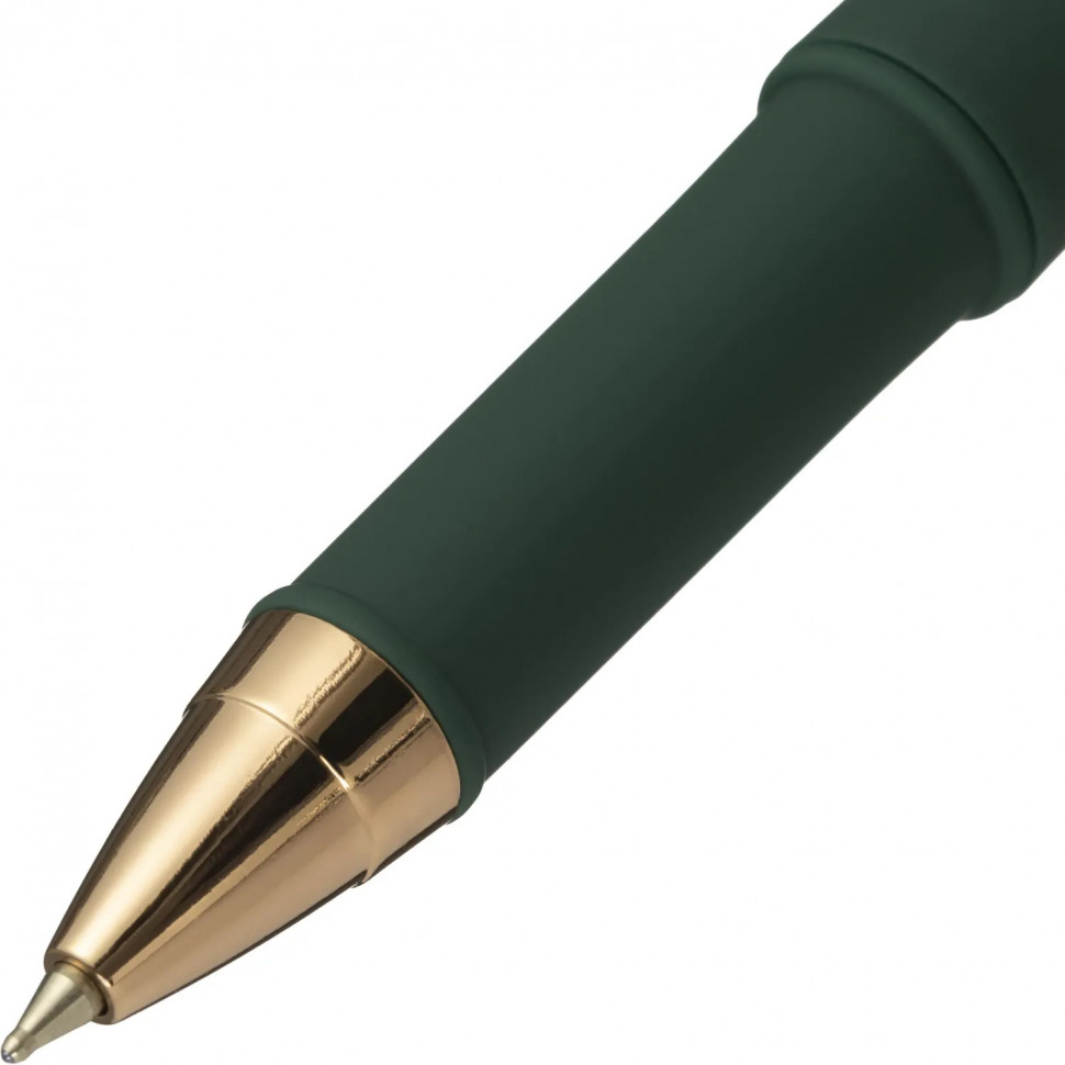 Ручка шариковая MONACO 0.5мм,син,корп.зел/футляр черный, 20-0125/603