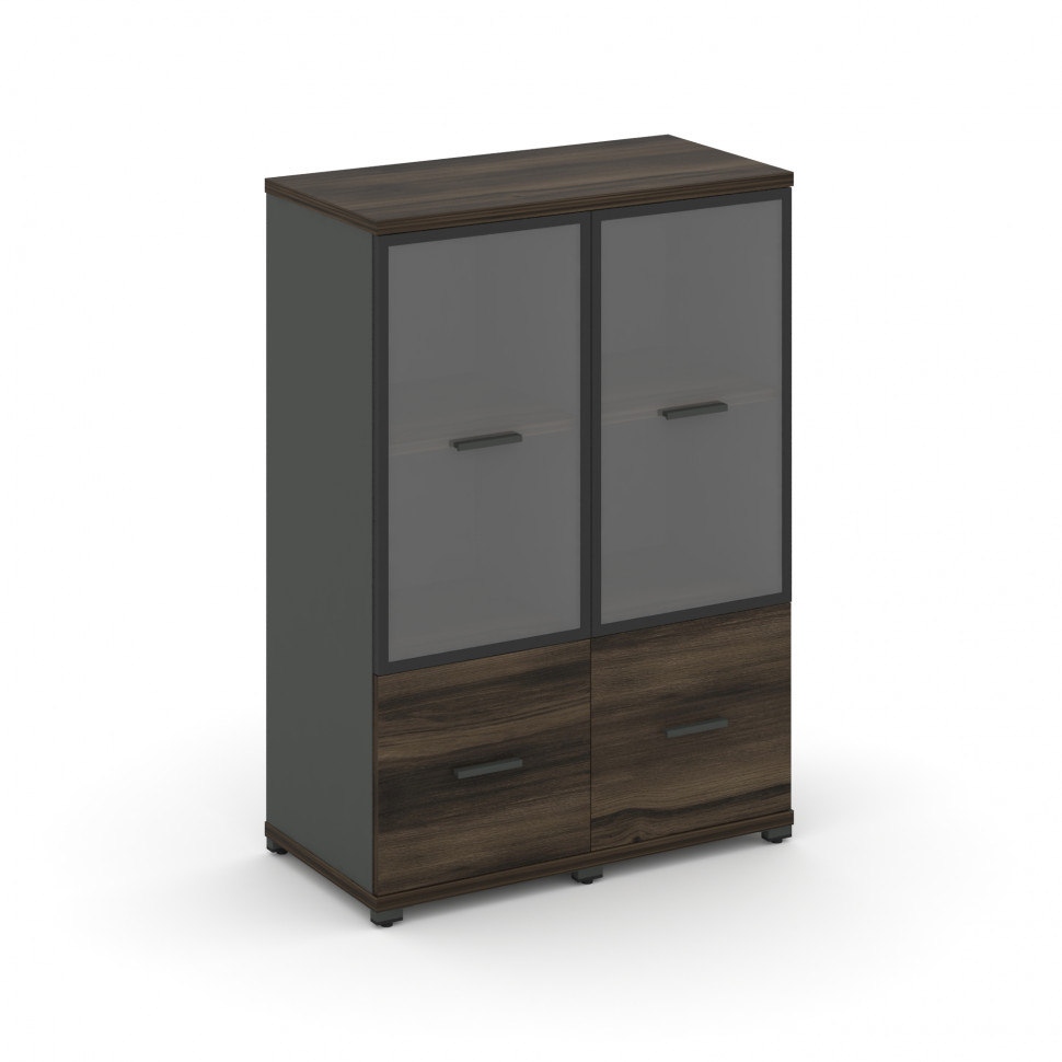 Concept Шкаф 2 узкие секции, 3 ниши CN.STU-322 RPB A Дуб Мали/Антрацит/Металл Антрацит/Прозрачный 83 Concept Шкаф 2 узкие секции, 3 ниши CN.STU-322 RPB A Дуб Мали/Антрацит/Металл Антрацит/Прозрачный 83