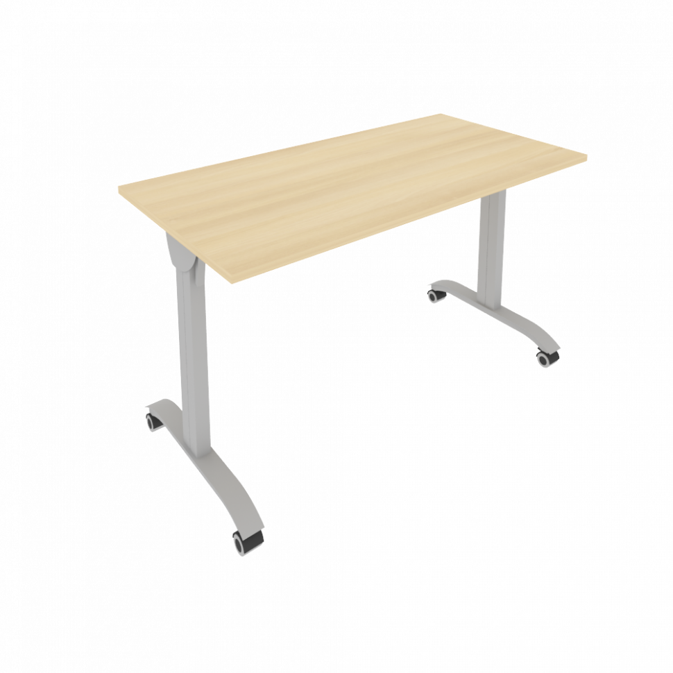 Mobile System Стол складной мобильный СМ-4 Акация Лорка/Металл Серый 1300*650*757