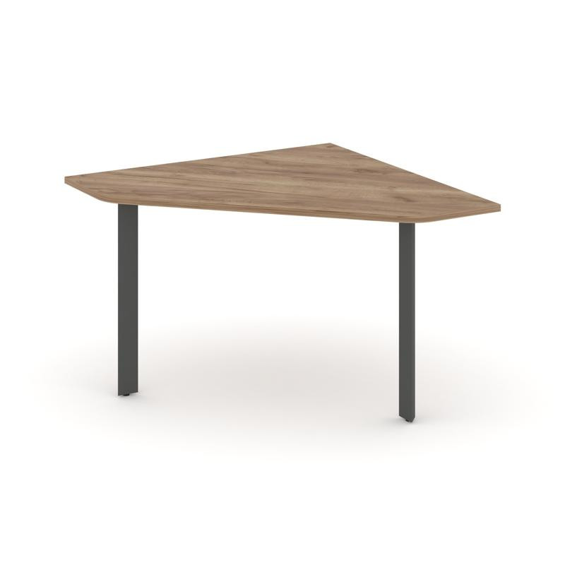 Style Project Угловой элемент переговорного стола SN-59.UPRG-031 Дуб Табак/Металл Антрацит 1180*1180