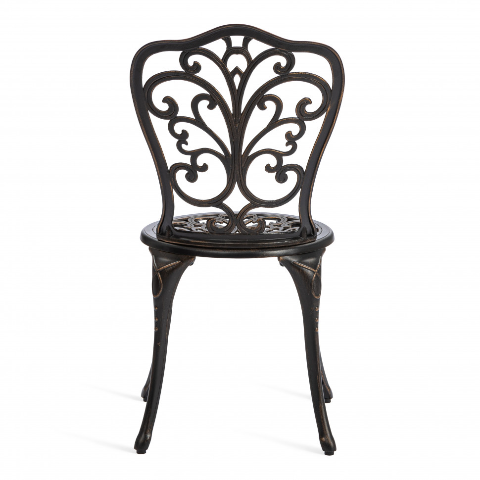 Стул Secret de Maison Mozart/Моцарт алюминиевый сплав, 53х41х89см, бронзовый