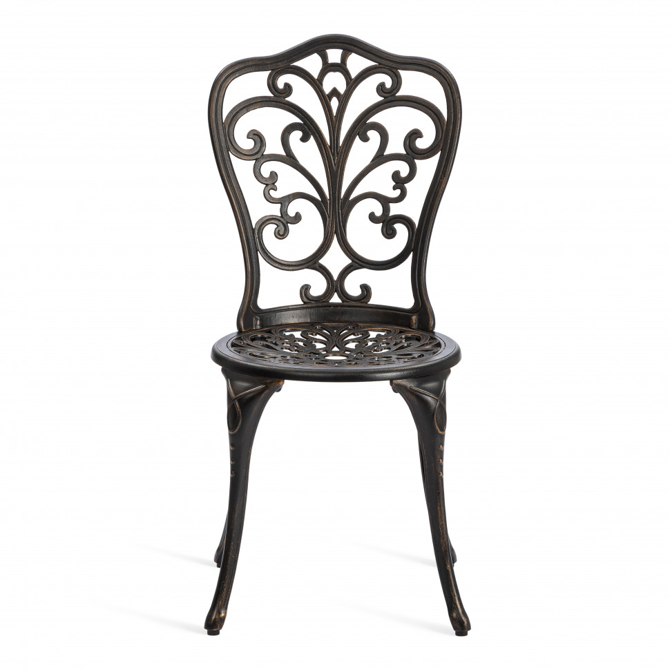 Стул Secret de Maison Mozart/Моцарт алюминиевый сплав, 53х41х89см, бронзовый