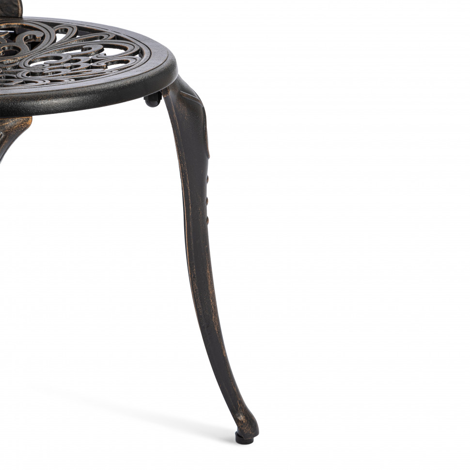 Стул Secret de Maison Mozart/Моцарт алюминиевый сплав, 53х41х89см, бронзовый