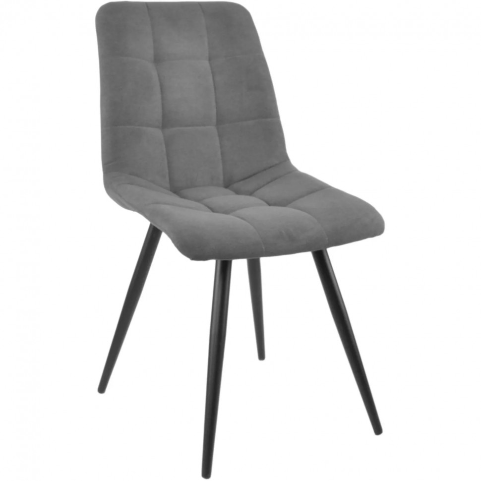 Стул Комус FORM HN BLACK (BOX-4) RU SORO-93 серый/черный