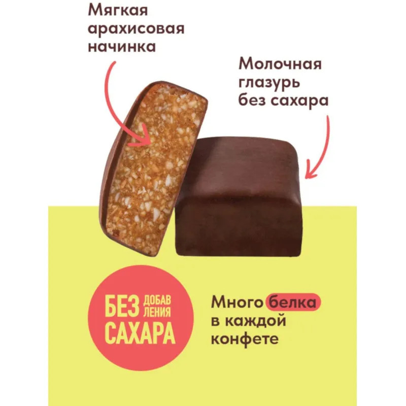 Конфеты Филинити глазированные ореховые с арахисом, б/сах 165г