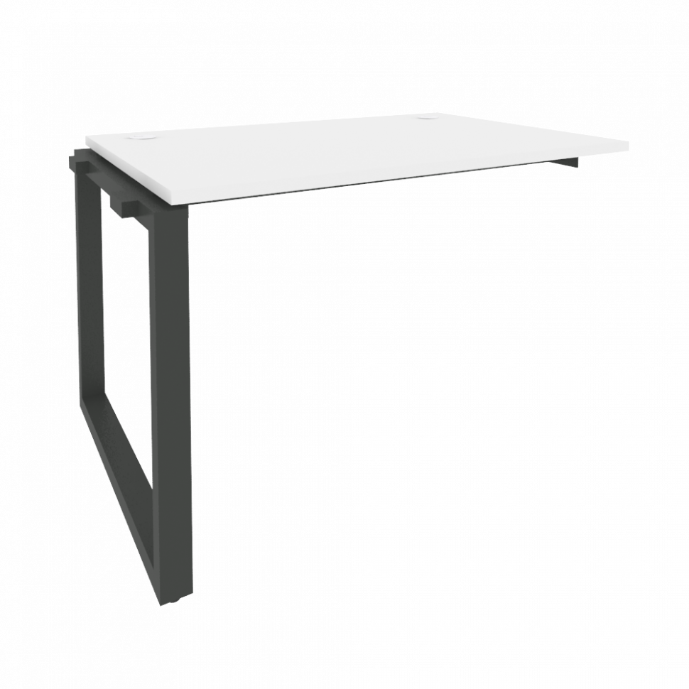 Onix Наборный элемент рабочей станции на О-образном м/к O.MO-1.NRS-2.8 Белый Бриллиант/Металл Антрац Onix Наборный элемент рабочей станции на О-образном м/к O.MO-1.NRS-2.8 Белый Бриллиант/Металл Антрац