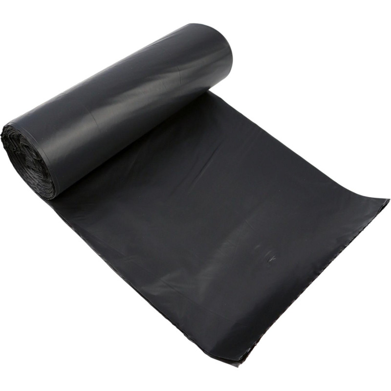 Мешки для мусора ПВД 240л, 35 мкм 10шт/рул.,черные 85х115см Элементари